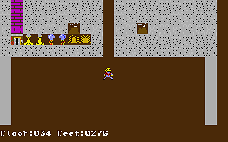 Daniel's Dungeon - University Game atari screenshot